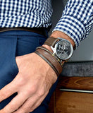 Hugo Boss Champion Grey Dial Brown Leather Strap Watch for Men - 1513815 Buy Now By Hugo Boss