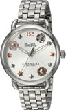 Coach Delancey White Dial Stainless Steel Watch For Women - 14502810 Buy Now By Coach