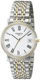 Tissot T Classic Desire White Dial Two Tone Watch For Men - T52.2.481.13 Buy Now By Tissot