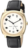 Marc Jacobs Mandy White Dial Black Leather Strap Watch for Women - MJ1564 Buy Now By Marc Jacobs
