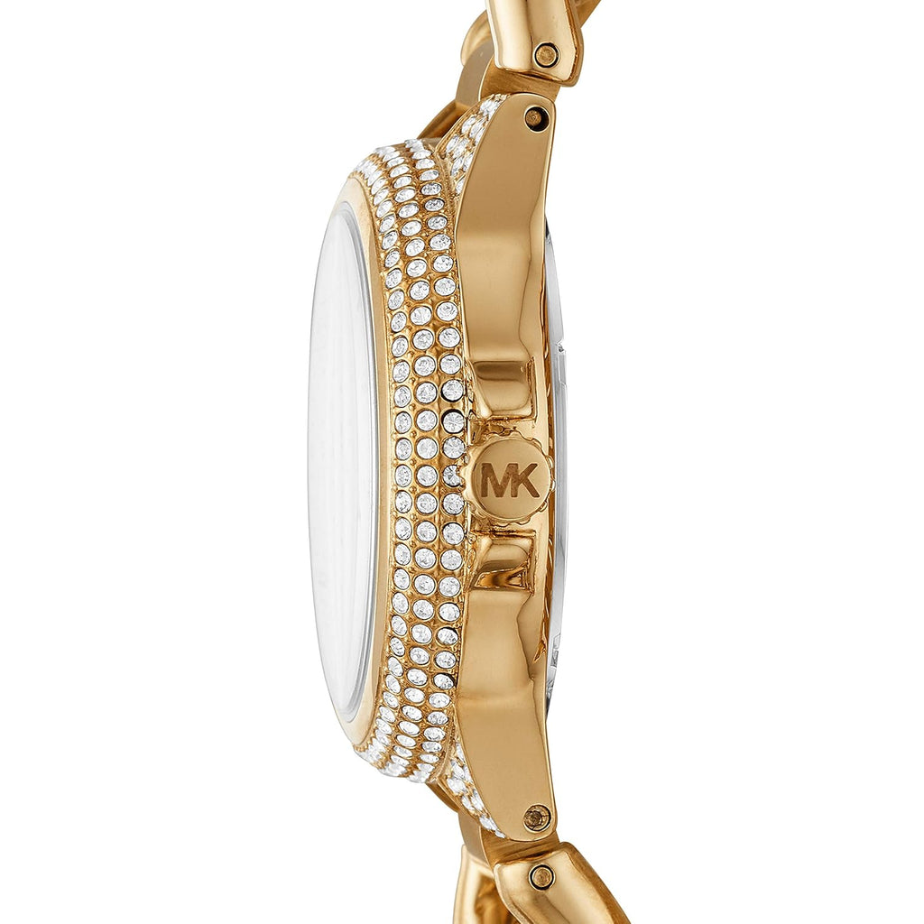 Michael Kors Camille Chronograph Silver Dial Gold Steel Strap Watch for Women - MK6842 Buy Now By Michael Kors