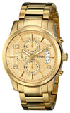 Guess Analog Chronograph Gold Dial Gold Steel Strap Watch for Men - W0075G5 Buy Now By Guess