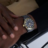 Movado Series 800 Black Dial Black Steel Strap Watch For Men - 2600161 Buy Now By Movado