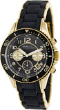 Marc Jacobs Rock Chronograph Black Dial Black Silicone Strap Watch for Women - MBM2598 Buy Now By Marc Jacobs