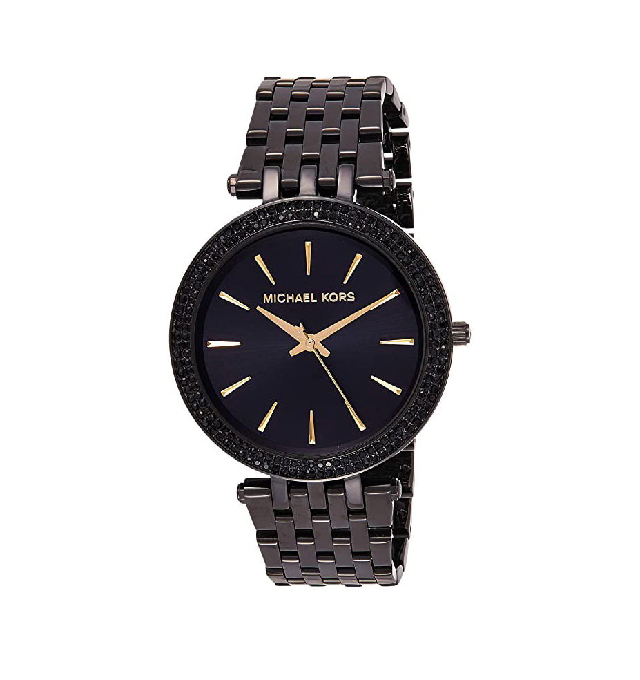 Michael Kors Darci Black Dial Black Steel Strap Watch for Women - MK3337 Buy Now By Michael Kors