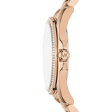 Michael Kors Bradshaw Quartz Rose Gold Dial Rose Gold Steel Strap Watch For Women - MK6556 Buy Now By Michael Kors