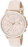Tommy Hilfiger Carly Cream Dial Cream Leather Strap Watch for Women -1781789 Buy Now By Tommy Hilfiger