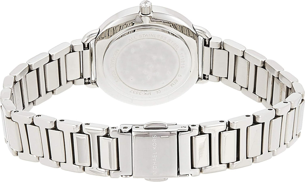 Michael Kors Portia Quartz Silver Dial Silver Steel Strap Watch For Women - MK3837 Buy Now By Michael Kors