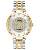 Coach Park Silver Dial Rose Gold Steel Strap Watch for Women - 14503735 Buy Now By Coach