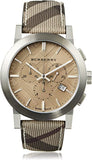 Burberry The City Smoked Brown Dial Brown Leather Strap Watch for Men - BU9361 Buy Now By Burberry