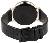 Calvin Klein Boost Black Dial Black Leather Strap Watch for Men - K7Y21TCZ Buy Now By Calvin Klein