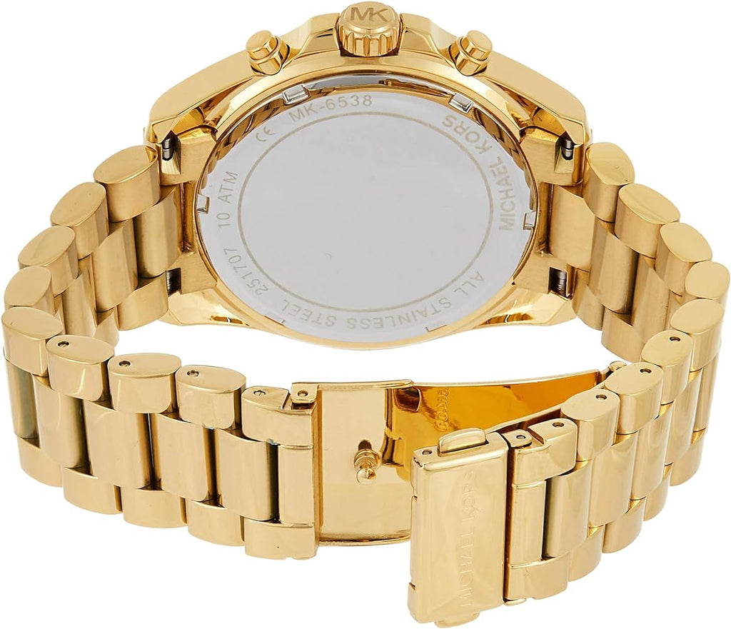 Michael Kors Bradshaw Quartz Gold Dial Gold Steel Strap Watch For Women - MK6538 Buy Now By Michael Kors