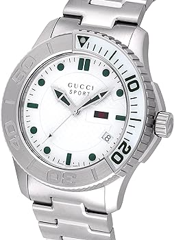 Gucci G Timeless Silver Dial Silver Steel Strap Watch For Men - YA126232 Buy Now By Gucci