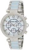 Michael Kors Parker White Dial Two Tone Steel Strap Watch for Women - MK6138 Buy Now By Michael Kors