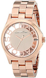Marc Jacobs Henry Rose Gold Dial Rose Gold Steel Strap Watch for Women - MBM3207 Buy Now By Marc Jacobs