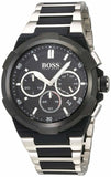 Hugo Boss Supernova Black Dial Two Tone Steel Strap Watch for Men - 1513368 Buy Now By Hugo Boss