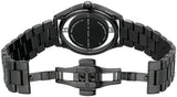 Marc Jacobs Tether Transparent Black Dial Black Steel Strap Watch for Women - MBM3415 Buy Now By Marc Jacobs