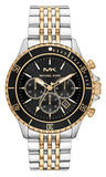 Michael Kors Bayville Chronograph Black Dial Two Tone Steel Strap Watch For Women - MK8872 Buy Now By Michael Kors