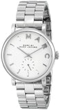 Marc Jacobs Baker White Dial Silver Steel Strap Watch for Women - MBM3242 Buy Now By Marc Jacobs