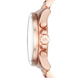 Michael Kors Brecken Chronograph Quartz Rose Gold Dial Rose Gold Steel Strap Watch For Women - MK6367 Buy Now By Michael Kors