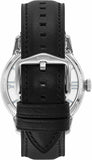 Fossil Townsman Automatic Skeleton Blue Dial Black Leather Strap Watch for Men - ME3200 Buy Now By Fossil