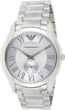Emporio Armani Dress Quartz Silver Dial Silver Steel Strap Watch For Men - AR11084 Buy Now By Emporio Armani