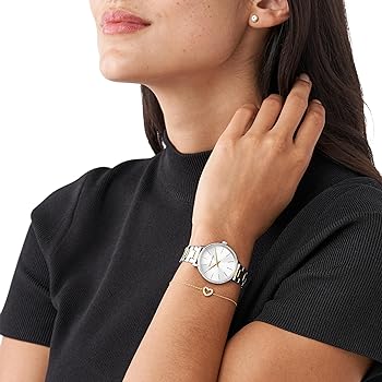 Michael Kors Pyper Quartz Silver Dial Two Tone Steel Strap Watch For Women - MK1041 Buy Now By Michael Kors