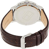Tommy Hilfiger Aiden Quartz Black Dial Brown Leather Strap Watch for Men - 1791309 Buy Now By Tommy Hilfiger