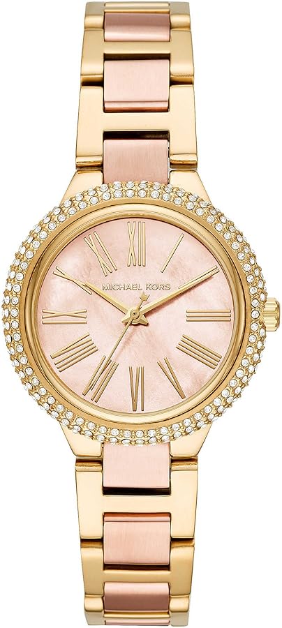 Michael Kors Taryn Rose Gold Dial Two Tone Steel Strap Watch For Women - MK6564 Buy Now By Michael Kors