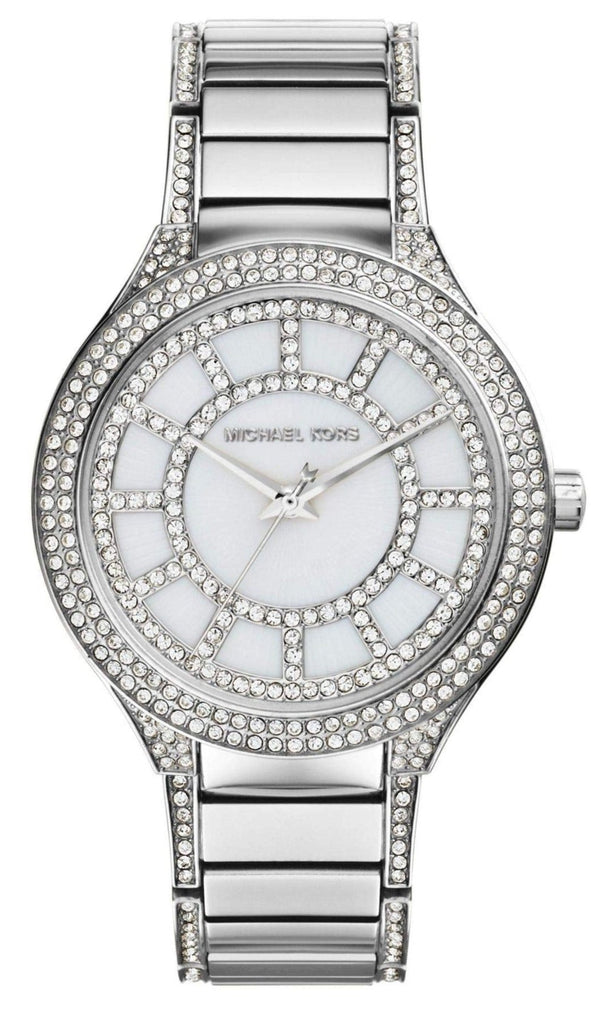 Michael Kors Kerry Silver Tone Silver Steel Strap Watch for Women - MK3311 Buy Now By Michael Kors