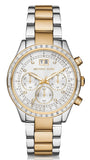 Michael Kors Brinkley Chronograph Silver Dial Two Tone Steel Strap Watch for Women - MK6188 Buy Now By Michael Kors