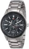 Tommy Hilfiger Austin Black Dial Silver Steel Strap Watch for Men - 1791639 Buy Now By Tommy Hilfiger
