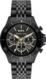 Michael Kors Bayville Chronograph Black Dial Black Steel Strap Watch For Men - MK8750 Buy Now By Michael Kors
