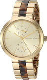 Michael Kors Garner Multifunction Gold Dial Two Tone Steel Strap Watch For Women - MK6471 Buy Now By Michael Kors