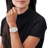 Michael Kors Runway Quartz White Dial White Rubber Strap Watch For Women - MK6853 Buy Now By Michael Kors