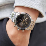 Maserati Epoca Chronograph Black Dial Silver Steel Strap Watch For Men - R8873618017 Buy Now By Maserati