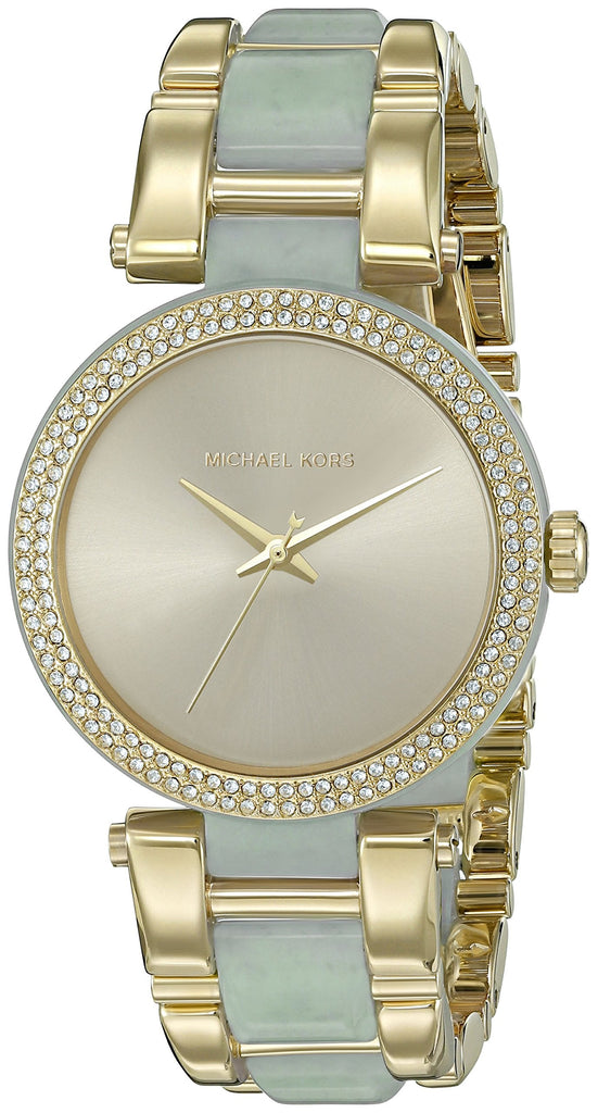 Michael Kors Delray Rose Gold Dial Two Tone Steel Strap Watch for Women - MK4317 Buy Now By Michael Kors