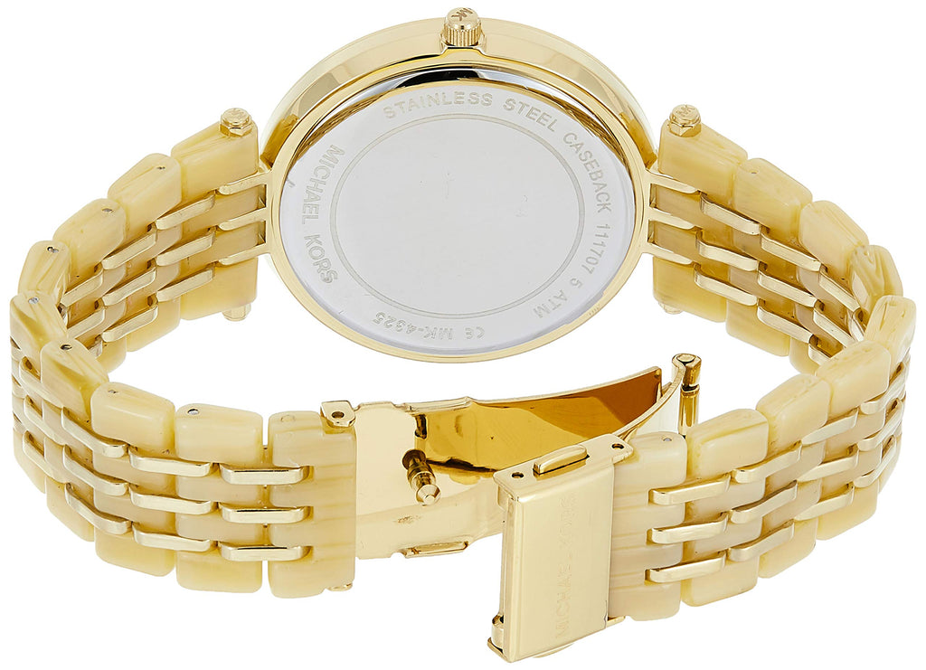 Michael Kors Darci Gold Dial Gold Steel Strap Watch for Women - MK4325 Buy Now By Michael Kors