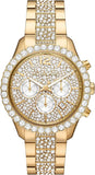 Michael Kors Layton Chronograph Gold Dial Gold Steel Strap Watch For Women - MK6977 Buy Now By Michael Kors