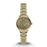 Burberry The Classic Champagne Dial Gold Steel Strap Watch for Women - BU10109 Buy Now By Burberry