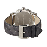Burberry The City Grey Dial Black Leather Strap Watch for Men - BU9362 Buy Now By Burberry