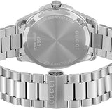 Gucci G Timeless Blue Dial Silver Steel Strap Watch For Men - YA126316 Buy Now By Gucci