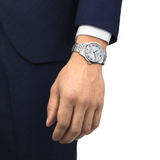 Tissot Le Locle Powermatic 80 Silver Dial Silver Steel Strap Watch for Men - T006.407.11.033.03 Buy Now By Tissot