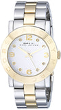 Marc Jacobs Amy Silver Dial Two Tone Steel Strap Watch for Women - MBM3139 Buy Now By Marc Jacobs