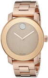 Movado Bold Rose Gold Dial Rose Gold Steel Strap Watch for Women - 3600086 Buy Now By Movado