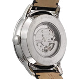 Fossil Townsman Automatic White Dial Black Leather Strap Watch for Men - ME3104 Buy Now By Fossil