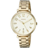 Fossil Jacqueline Gold Dial Gold Steel Strap Watch for Women - ES3971 Buy Now By Fossil