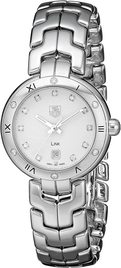 Tag Heuer Link Diamonds Silver Dial Silver Steel Strap Watch for Women - WAT1413.BA0954 Buy Now By Tag Heuer