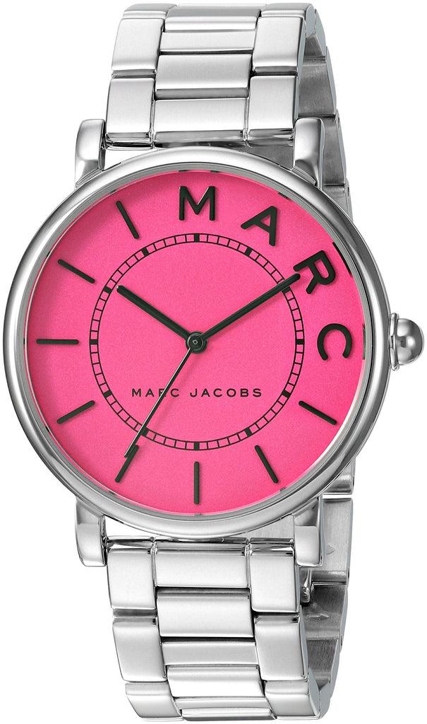 Marc Jacobs Roxy Pink Dial Silver Steel Strap Watch for Women - MJ3528 Buy Now By Marc Jacobs
