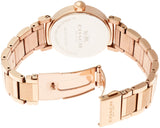 Coach Madison White Dial Rose Gold Steel Strap Watch for Women - 14502395 Buy Now By Coach